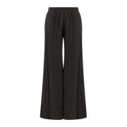 Fabiana Filippi Pantaloni Byxor Black, Dam