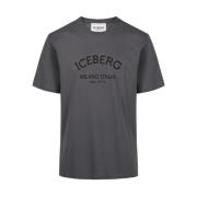 Iceberg T-shirt med isberglogotyp Gray, Herr