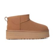 UGG Klassisk Ultra Mini Platform Boot Brown, Dam