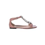 Jimmy Choo Pre-owned Pre-owned Laeder sandaler Pink, Dam