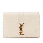 Yves Saint Laurent Vintage Pre-owned Laeder plnbcker White, Dam