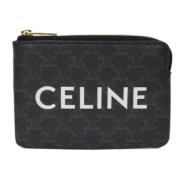 Celine Vintage Pre-owned Canvas plnbcker Black, Dam