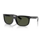 Ray-Ban Balorette Svart/Grön Solglasögon Black, Unisex