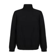 Roberto Collina Lyxig Turtleneck Tröja i Svart Black, Herr