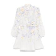 Zimmermann Lila Elegant Klänning Multicolor, Dam