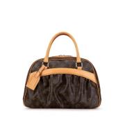 Louis Vuitton Vintage Pre-owned Canvas handvskor Brown, Dam