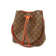 Louis Vuitton Vintage Pre-owned Canvas axelremsvskor Brown, Dam