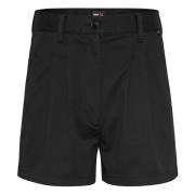 Tommy Jeans Claire Shorts Black, Dam