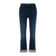 7 For All Mankind Bootcut-jeans Blue, Dam