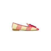 Prosperine Rutig Loafer med Tofsar Multicolor, Dam