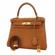 Hermès Vintage Pre-owned Laeder handvskor Brown, Dam