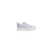 Vans Mocka Läder Sneakers Damkollektion Purple, Dam