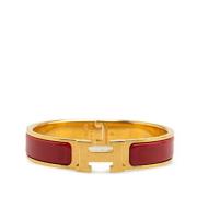 Hermès Vintage Pre-owned Metall armband Yellow, Dam