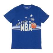 New Era NBA Throwback Tee i Lagfärger Blue, Herr