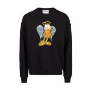 Iceberg Sweatshirt med Garfield design Black, Herr