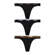 Diesel Trepack med strängar Stars-Gft-3Pack Black, Dam