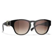 Chanel Brun Gradient Solglasögon - Acetatram Brown, Unisex