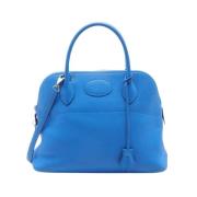 Hermès Vintage Pre-owned Laeder handvskor Blue, Dam