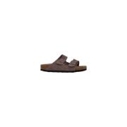 Birkenstock Ankelrem i mockasandaler Purple, Dam