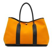 Hermès Vintage Pre-owned Canvas totevskor Yellow, Dam