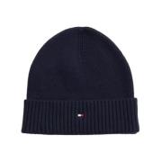 Tommy Hilfiger Blå Cashmere Bomull Blandning Halsduk Blue, Herr