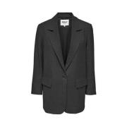 Only Höst/Vinter Blend Blazer Kollektion Kvinnor Gray, Dam