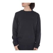 Guess Logo Band Sweatshirt - Straight Fit Black, Herr