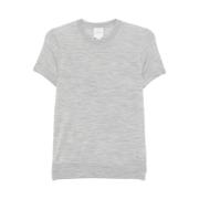 Calvin Klein Heather Grey Crew Neck T-shirt Gray, Dam