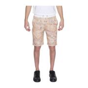 Alviero Martini 1a Classe Beige Bermuda Shorts Vår/Sommar Kollektion B...