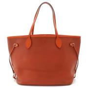 Louis Vuitton Vintage Pre-owned Laeder totevskor Orange, Dam