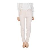 Rinascimento Bootcut Polyesterbyxor med Elastan Beige, Dam