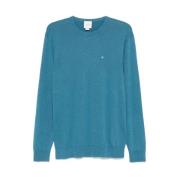 Calvin Klein Blå Crew Neck Tröja Blue, Herr