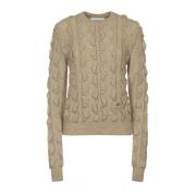 Moschino Ivory Tröjor för Kvinnor Beige, Dam