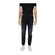 Antony Morato Smala bomullsjeans med elastan Black, Herr