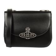 Vivienne Westwood Svart Linda Crossbody Väska Black, Dam