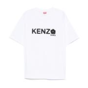 Kenzo Vita Crew Neck T-shirts och Polos White, Herr