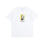 Pleasures Grafiskt Tryck Kortärmad T-shirt White, Herr