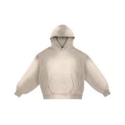 Garment Workshop Behandlad hoodie Beige, Herr