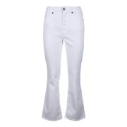 Costume National Moderne Pantalone i Bomullsblandning White, Dam