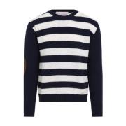 Valentino Indigo Butter Sweater Multicolor, Herr