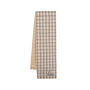 Burberry Liten Rutig Ullsjal - Neutral Beige, Unisex