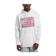 Tommy Hilfiger Klassisk Flaggsweatshirt White, Herr