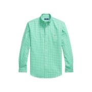 Polo Ralph Lauren Vichy Bomull Oxford Skjorta Green, Herr