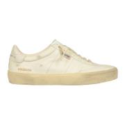 Golden Goose Stiliga Läder Sneakers White, Herr