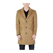 Antony Morato Beige Polyesterblandning Herr Höstjacka Beige, Herr