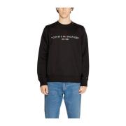 Tommy Jeans Svart Bomullströja Herr Kollektion Black, Herr