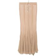 Ludovic de Saint Sernin Maxi Skirts Beige, Dam