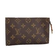 Louis Vuitton Vintage Pre-owned Canvas necessrer Brown, Dam