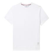 Thom Browne Modern Side-Slit Tee White, Herr