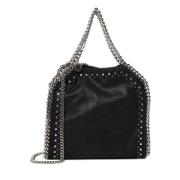 Stella McCartney Svart Diamantkedja Axelväska Black, Dam